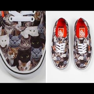 ASPCA edition cat canvas vans